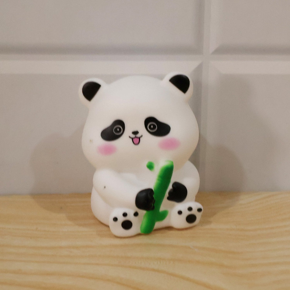 Cute Panda Hugging Bamboo Led Night Lamp For Bedside And Room Decoration (1 Pc)