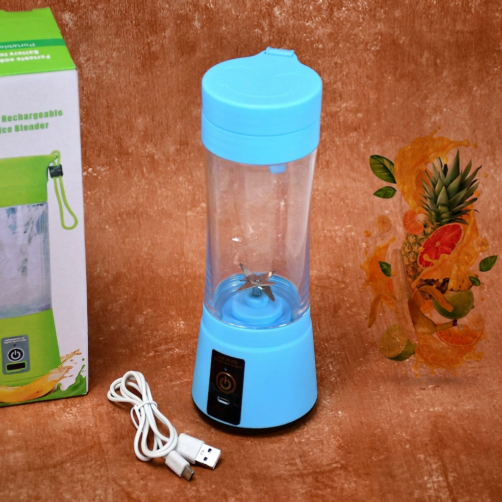 0131 Portable 6 Blade Juicer Cup Usb Rechargeable Vegetables Fruit Juice Maker Juice Extractor Blender Mixer